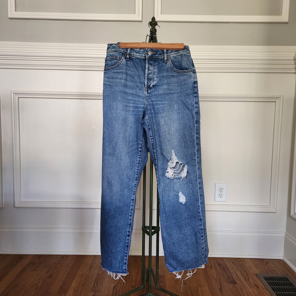 Express Distressed Women's Jeans Size 2 long